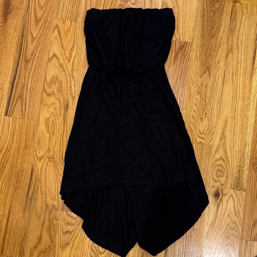 Black Strapless Dress